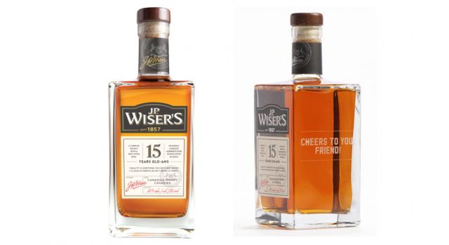 .P. Wiser’s award-winning 15 Year Old whisky engraved