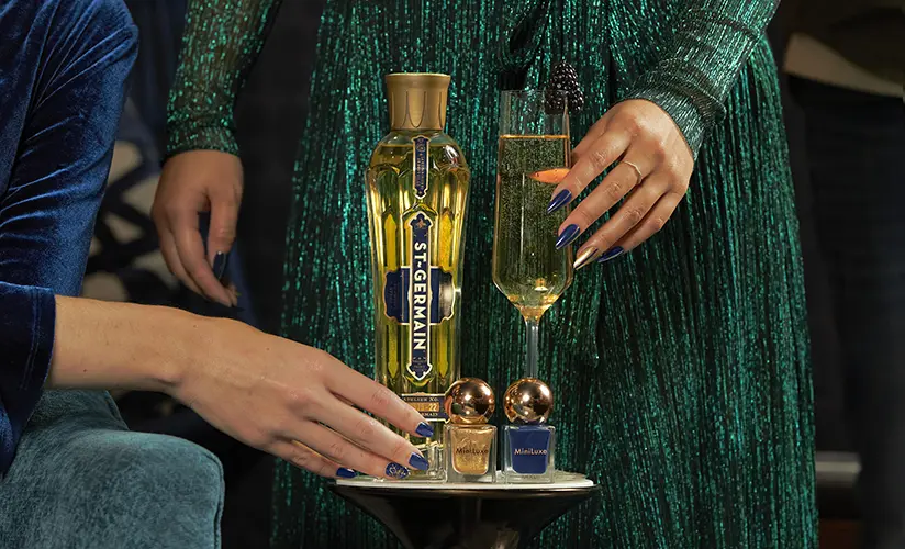Give The New Year Some Sparkle With This St-Germain X MiniLuxe Collab