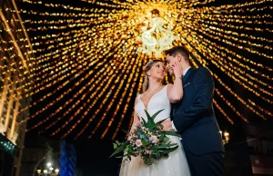 FREE WEDDING to couples named Taylor and Travis on Super Bowl Sunday