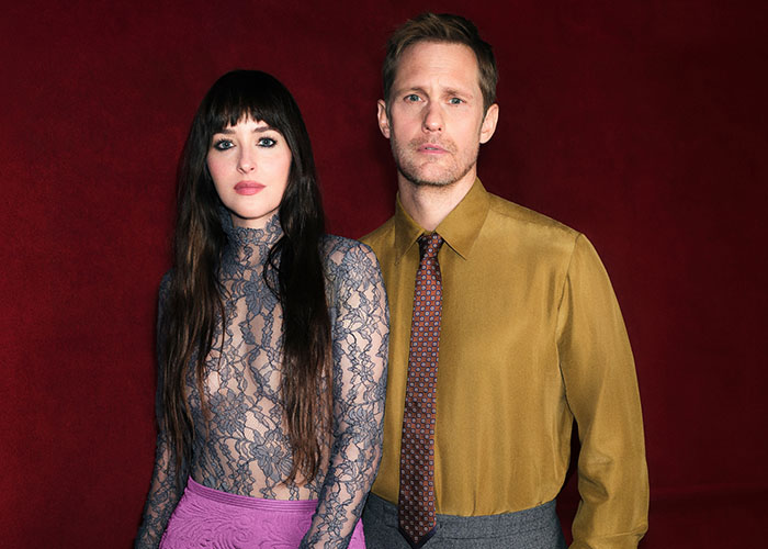 Valentino Beauty Taps Dakota Johnson and Alexander Skarsgård, Faces of Fragrance Era